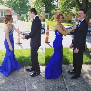 strapless prom/homecoming dress